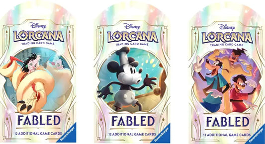 Lorcana - Fabled PreRelease Pack Rush - Saturday 8/30 @ 5PM