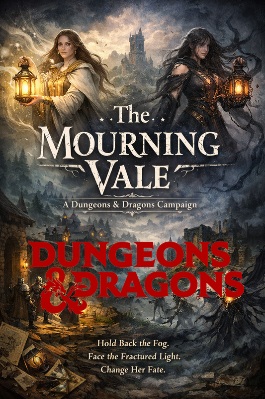 D&D Campaign : "The Mourning Vale" - Tuesday March 17th @ 6PM All Ages