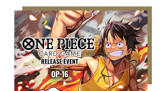 One Piece - OP-16 "The Time of Battle"2 Round Release Event - Tuesday, 6/9/2026 @ 6PM